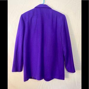 Purple blazer, by Savannah,  size 10,